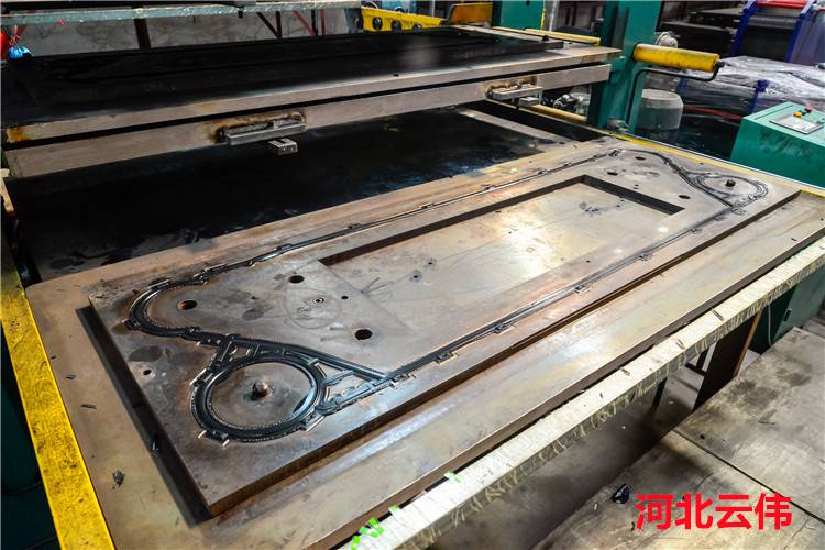 Plate heat exchanger rubber pad GEA Keier NT250S genuine free mold can be customized