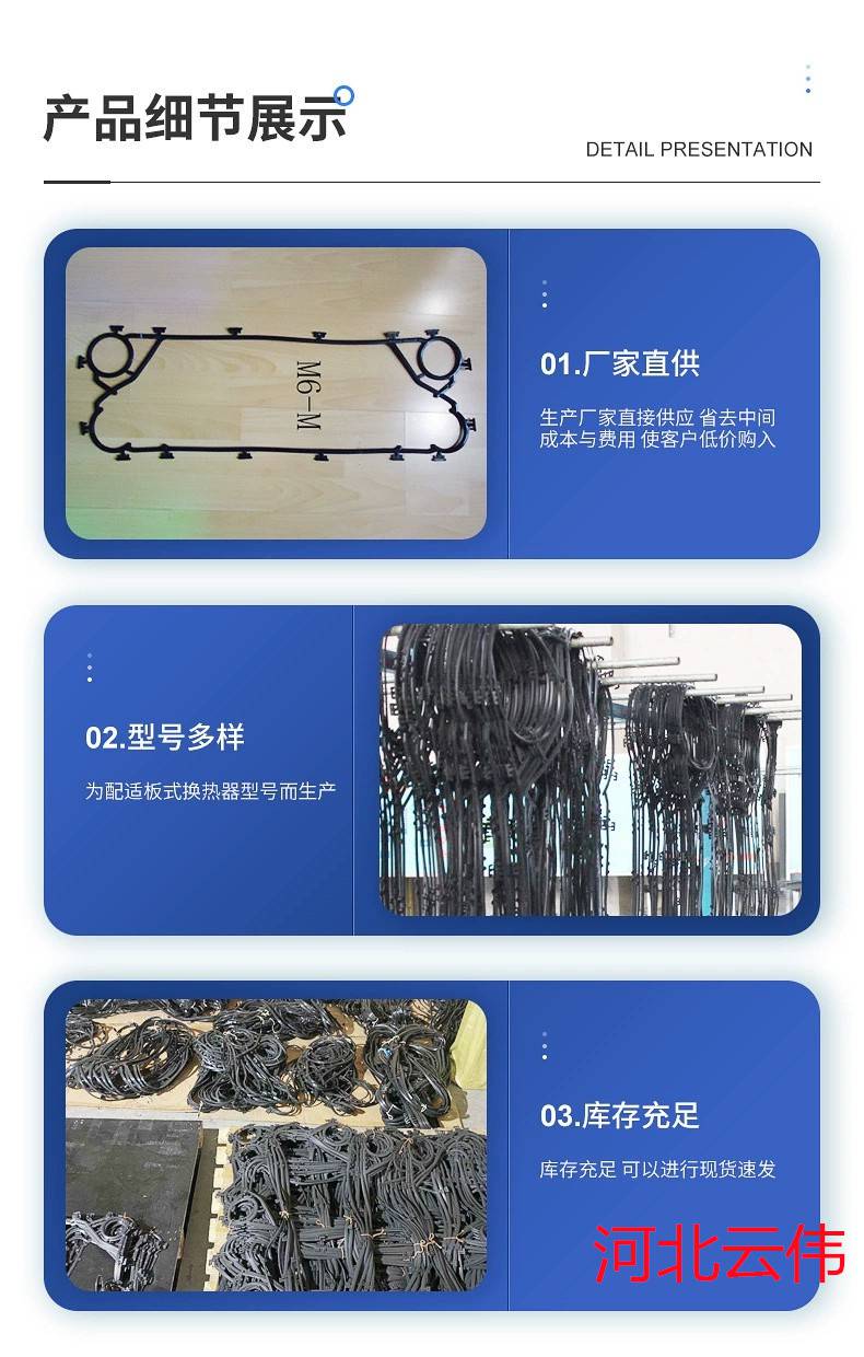 Plate type oil cooler sealing gasket Sanders S37 Viton G fluorine rubber, tetrapropylene fluorine rubber, thousands of sets of molds available