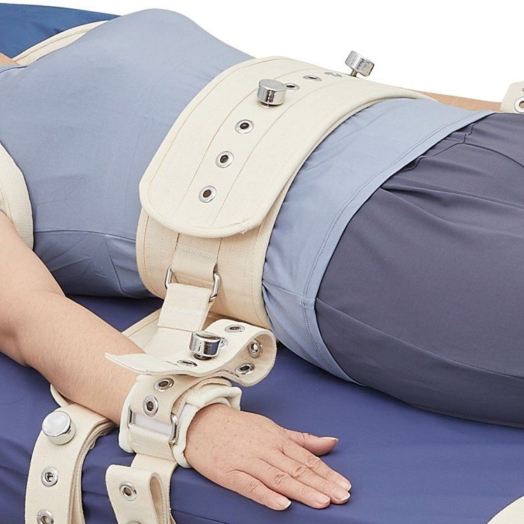 Magnetic buckle bed restraint belt - restraint belt for manic patients with mental illness - rehabilitation care belt, comfortable manufacturer