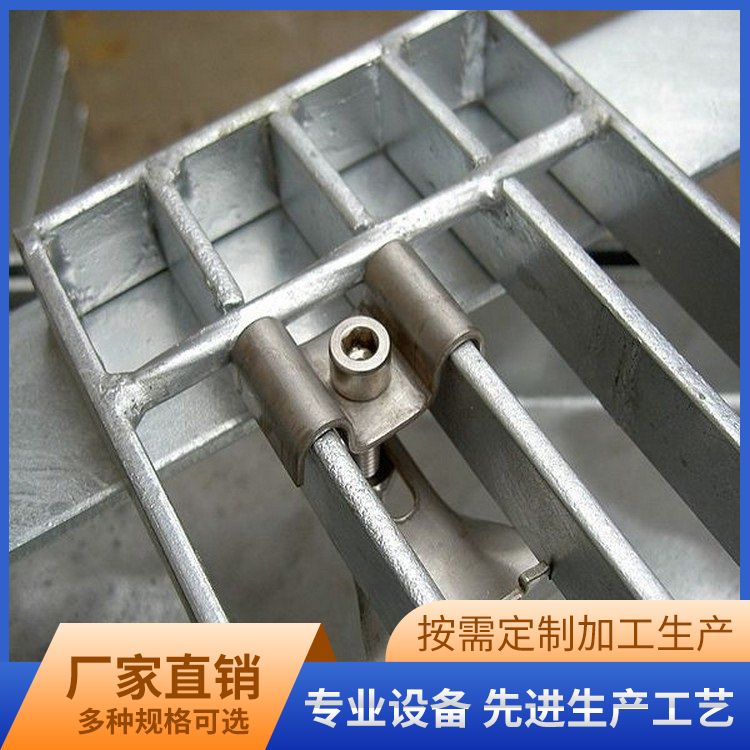 Galvanized steel grating supplied by manufacturers can be used as sewer cover plate for factory ventilation and anti-skid