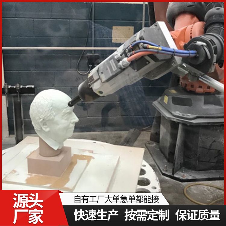 Industrial engraving robot manufacturer's machine covers an area of 8-9 square meters foam engraving operation is simple