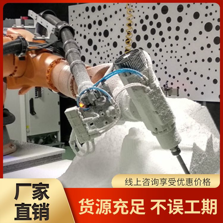 Industrial engraving robot manufacturer's machine covers an area of 8-9 square meters foam engraving operation is simple