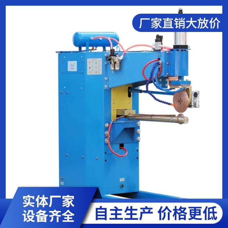 Galvanized air duct cylinder straight seam rolling welding machine supply for barrel and can making machine, and the welding seam is firmly and stably sealed