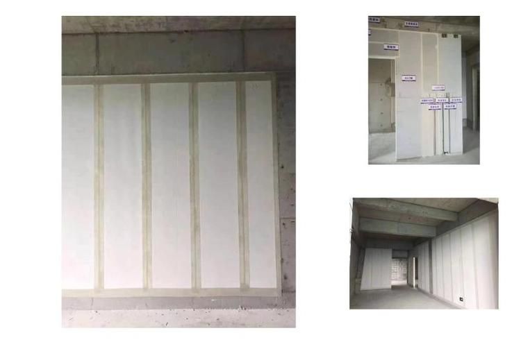 Prefabricated wall panel, Grade A, fireproof and moisture-proof, environmental protection grade E0, white size 600 * 2600mm, ALC board