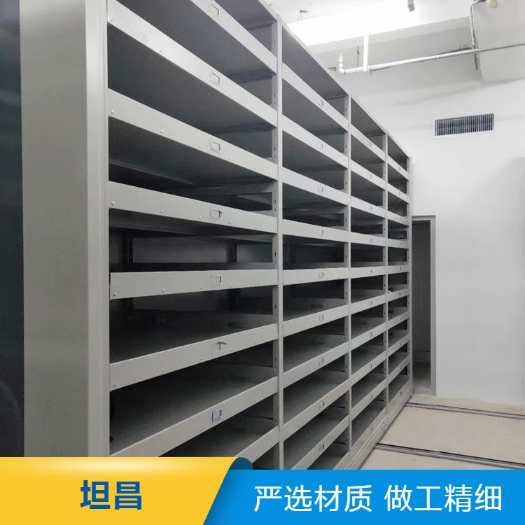 Translating manual file density cabinet for door-to-door measurement and delivery to designated location with stable structure