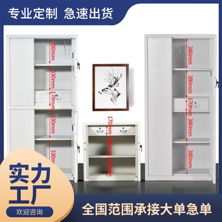 File cabinet customized confidential Filing cabinet stainless steel cabinet transfer office cabinet production details can be consulted