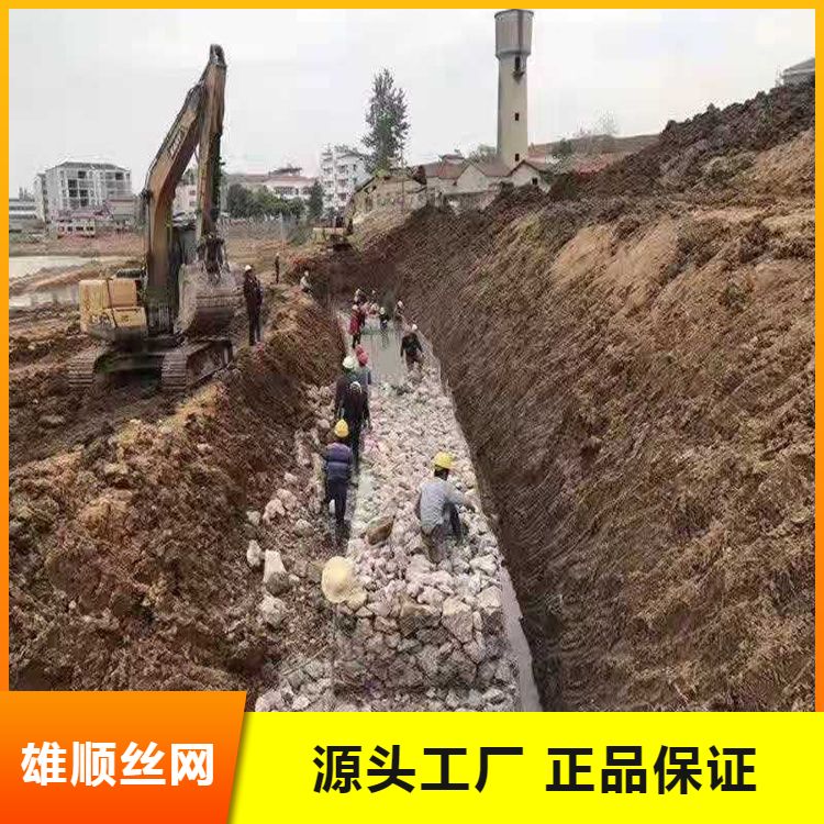 River Ecological Bingge network hot dip Galvanized Gabion network service professional service reinforced wear resistant