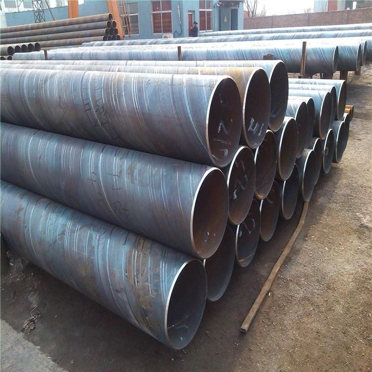 The specifications of Q235B spiral steel pipes used in the Xinqianhui pipeline for water diversion and sewage pipelines are complete