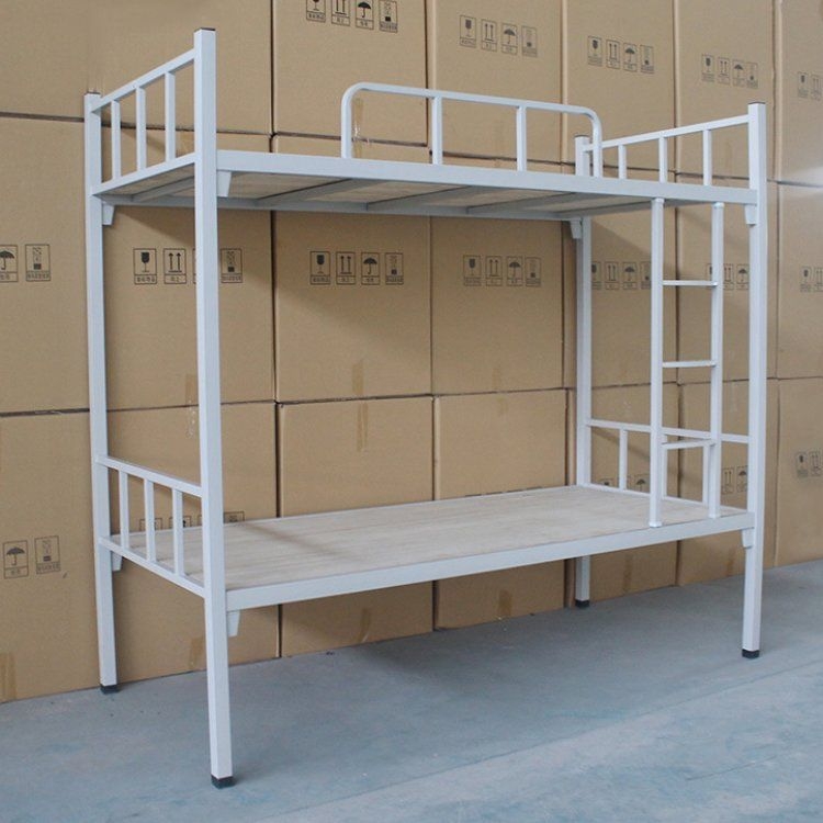 Steel student bed Tanchang thickened steel pipe high and low bed logistics support can be customized