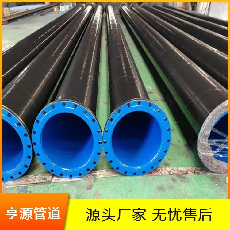 Large diameter coated steel pipe for fire protection and mining, double resistant coated plastic pipe for door-to-door delivery