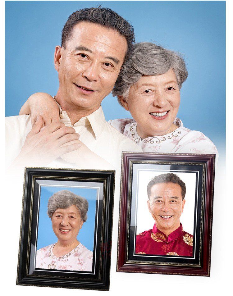 Rain forest tombstone porcelain color photo production Funeral home cemetery high temperature porcelain portrait photo customization