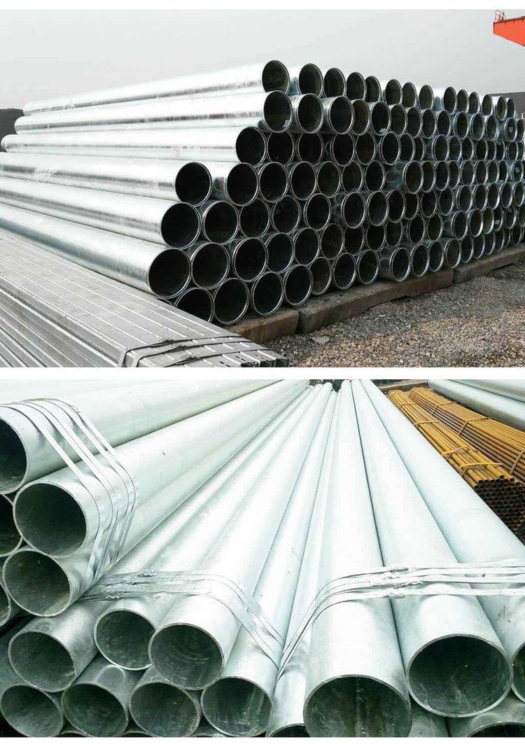 【 Thunderstorm Brightness 】 Galvanized 20 # seamless steel pipe 235 hot dip galvanized seamless pipe in production