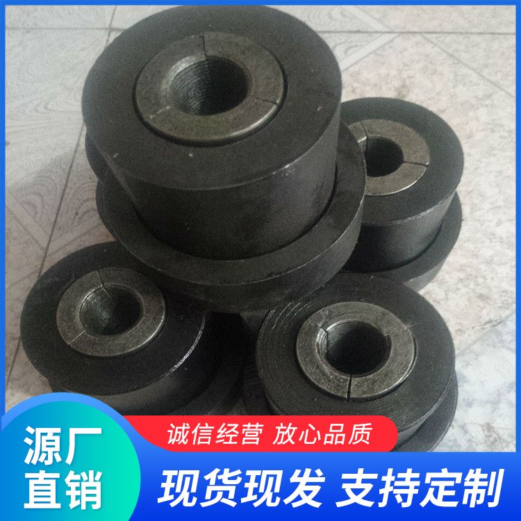 Single hole pre-stressed coal mine steel strand anchor cable clip for km22 anchor cable rigging, industrial and mining accessories anchor