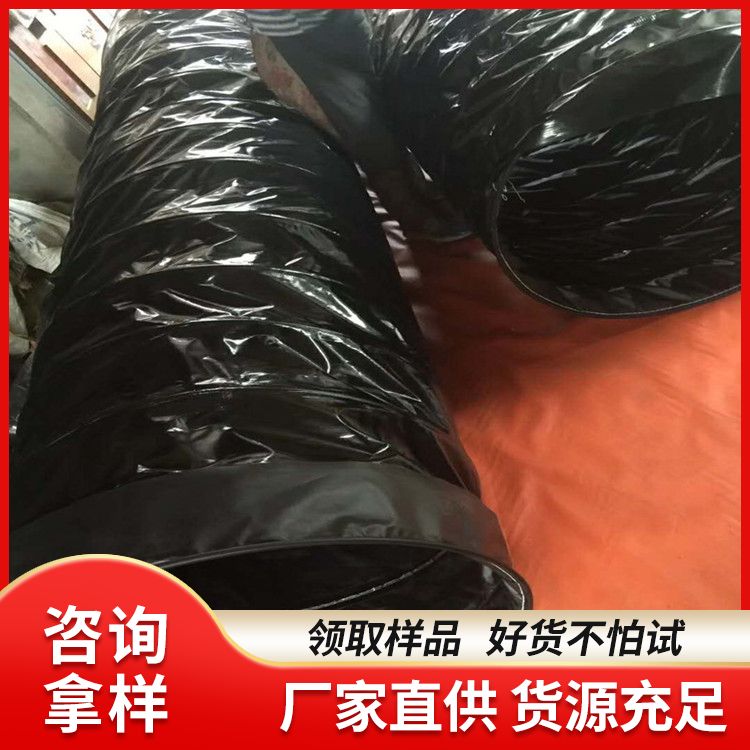 Coal mine positive pressure air duct layout tunnel air duct P2620ISS plastic air duct coating cloth mining negative pressure air duct