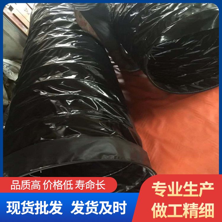 Fan air duct negative pressure steel ring air duct double anti flame retardant plastic air duct coating cloth P2600IISS