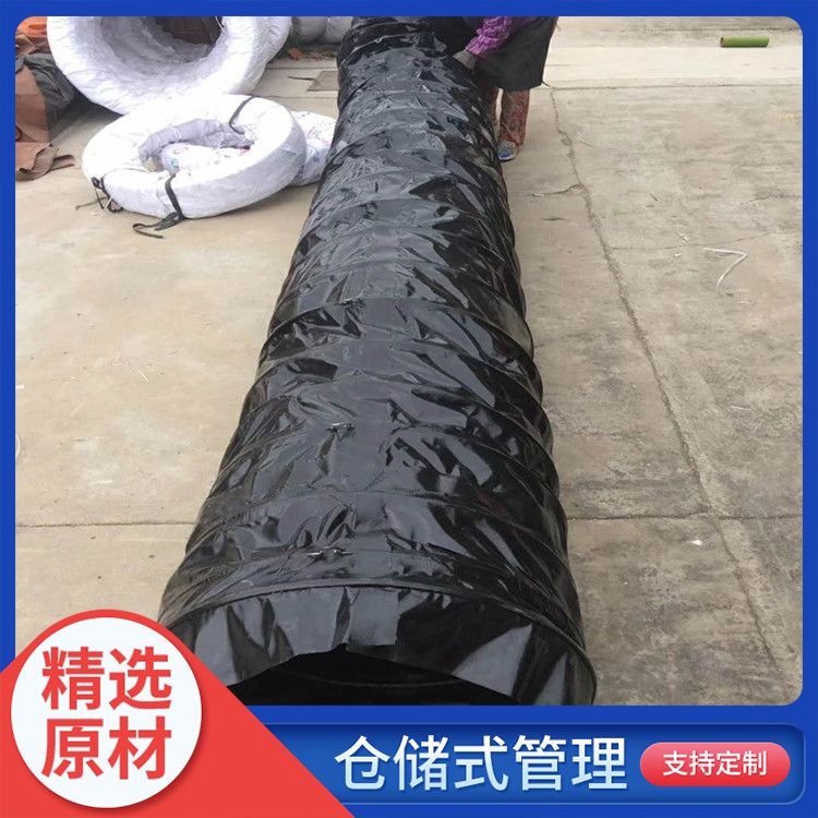 Fan air duct negative pressure steel ring air duct double anti flame retardant plastic air duct coating cloth P2600IISS