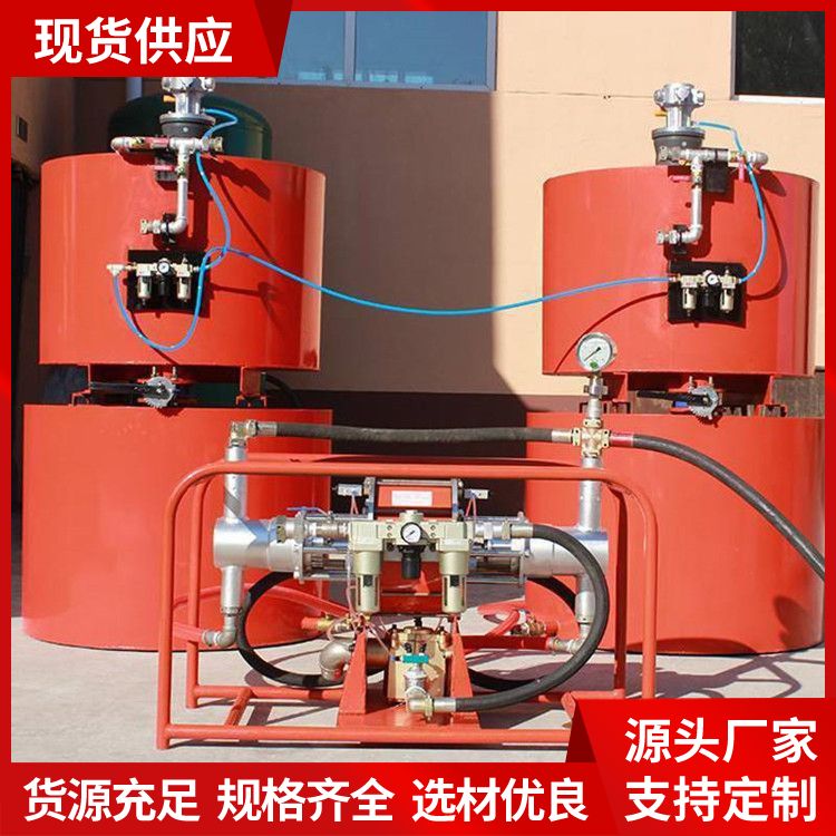 Mining pneumatic resistance pump BZQ20/4 inhibitor injection pump is easy to install, compact in structure, and lightweight