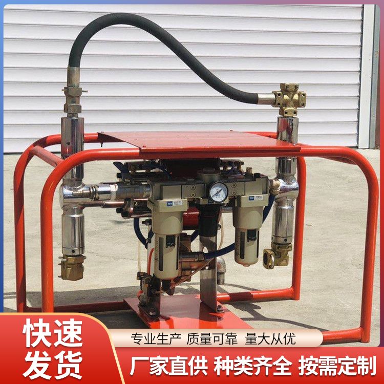 Mining pneumatic resistance pump BZQ20/4 inhibitor injection pump is easy to install, compact in structure, and lightweight