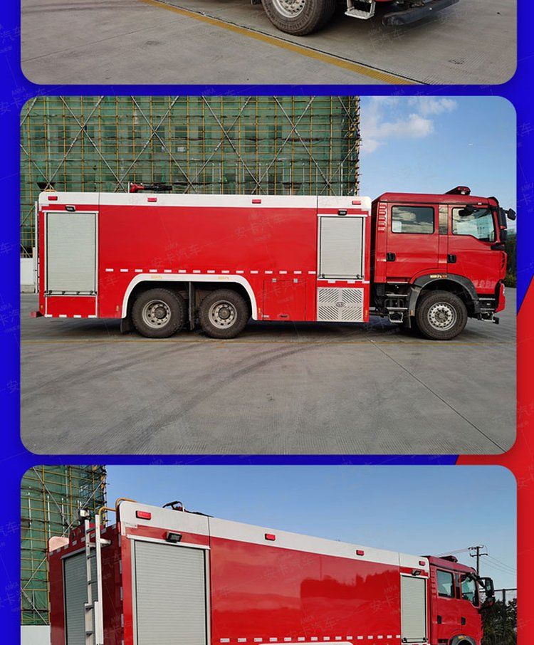 Dongfeng medium-sized urban water tank fire truck has complete main fire emergency rescue and firefighting functions