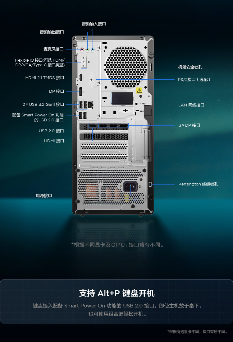 Lenovo ThinkCentre neo P780 commercial designer gaming desktop computer console GTX3060