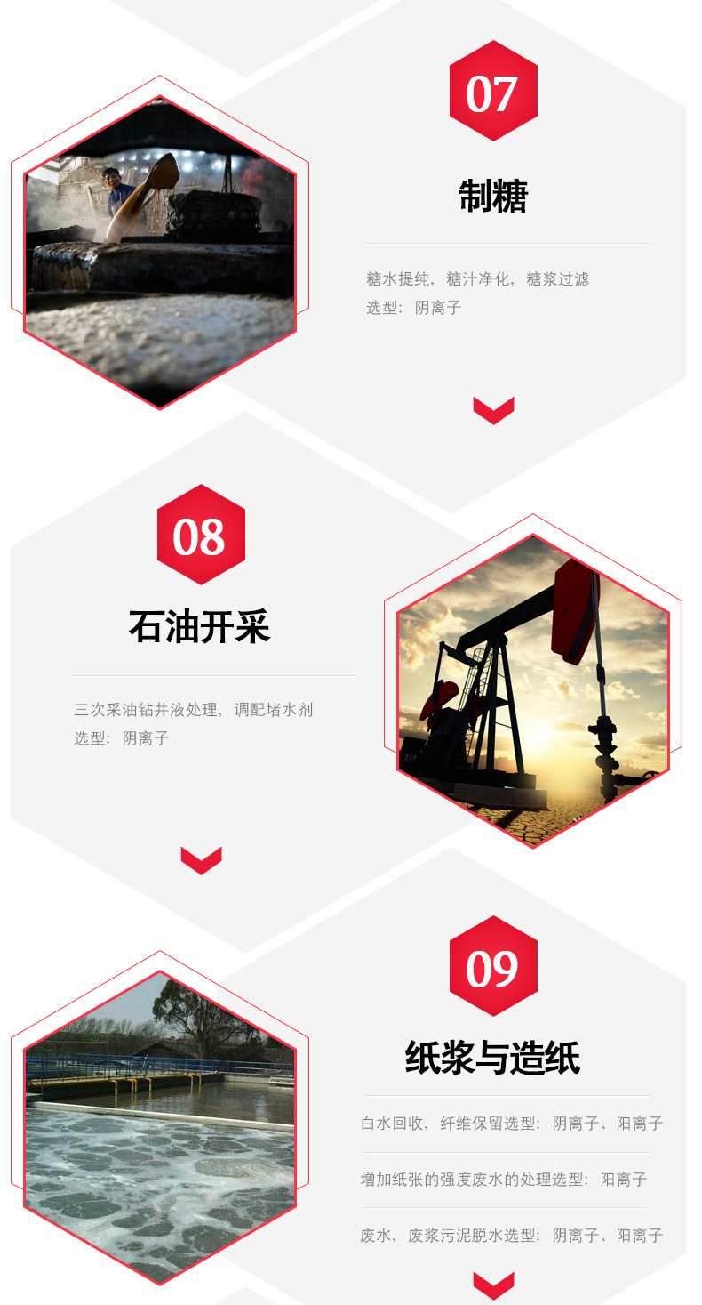 PAM聚丙烯酰胺水处理混凝剂净水剂白药压泥污泥脱水