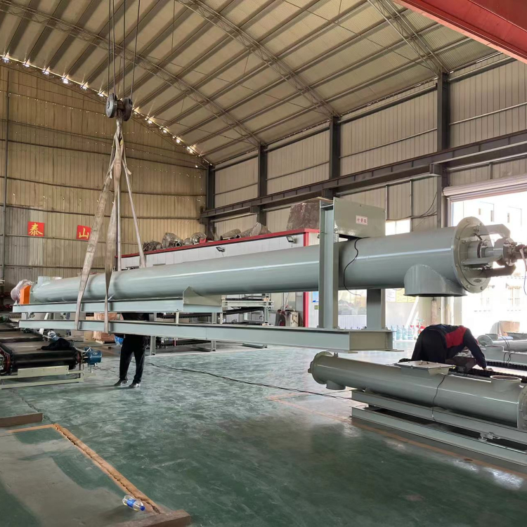 Design and installation of speed regulating spiral scale conveyor equipment support for production spiral conveyor