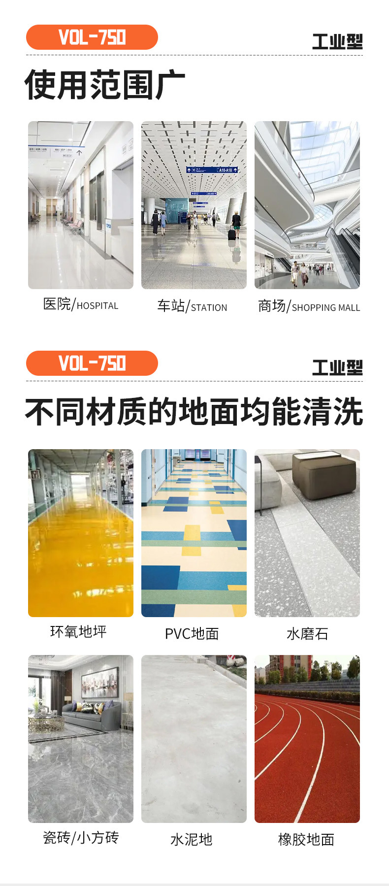 Workshop Property Hospital Airport Restaurant Electric Floor Wash Machine Industrial Driving Type Floor Wash