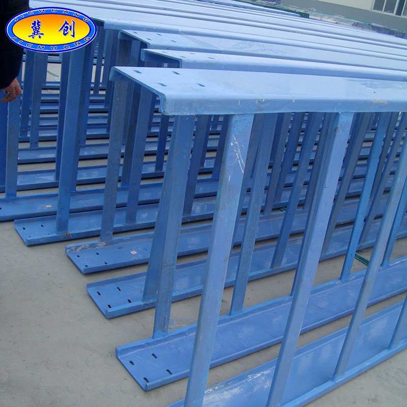 Fireproof cable weak current trough type bridge, fiberglass wire frame, punched cable trough