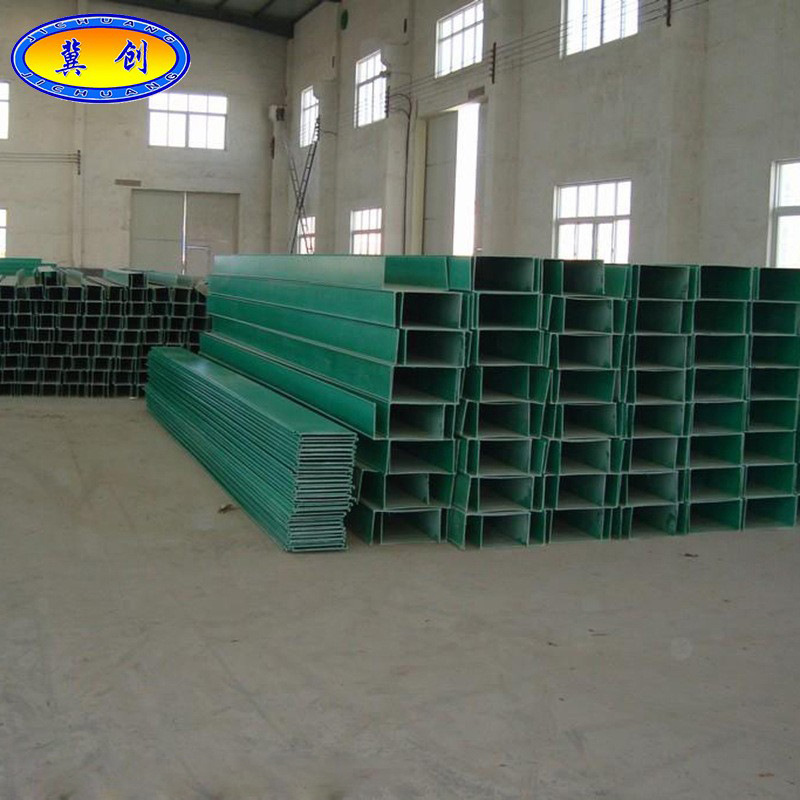 Jichuang fiberglass trough type cable tray combination type direct wiring trough with complete specifications