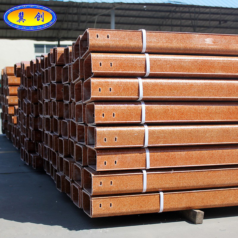 100 * 75 cable tray box for Jichuang fiberglass trough type direct bridge railway