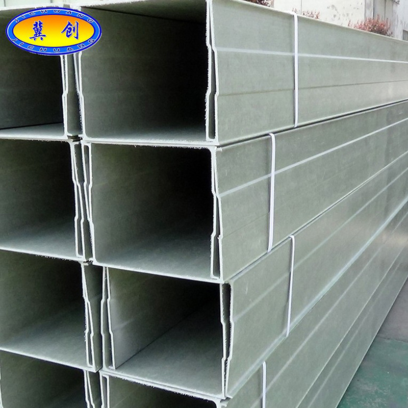 Jichuang Ladder Type Fiberglass Steel Pipe Box Tunnel Cable Trench and Trunking with Long Flame Retardant Life