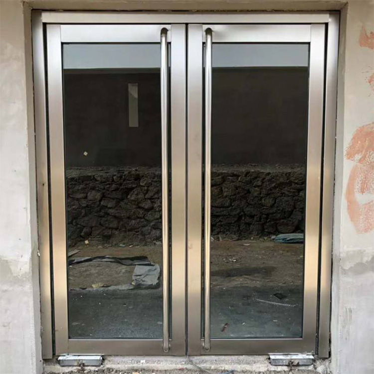 Baodun 304 Class A glass fireproof door with a five-year factory warranty and fire product certification qualification