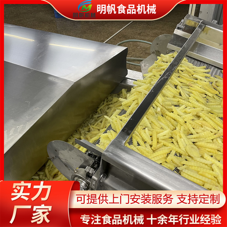 Crawfish frying line deep-fried dough sticks Fried Dough Twists full-automatic frying equipment Commercial large-scale food processing equipment