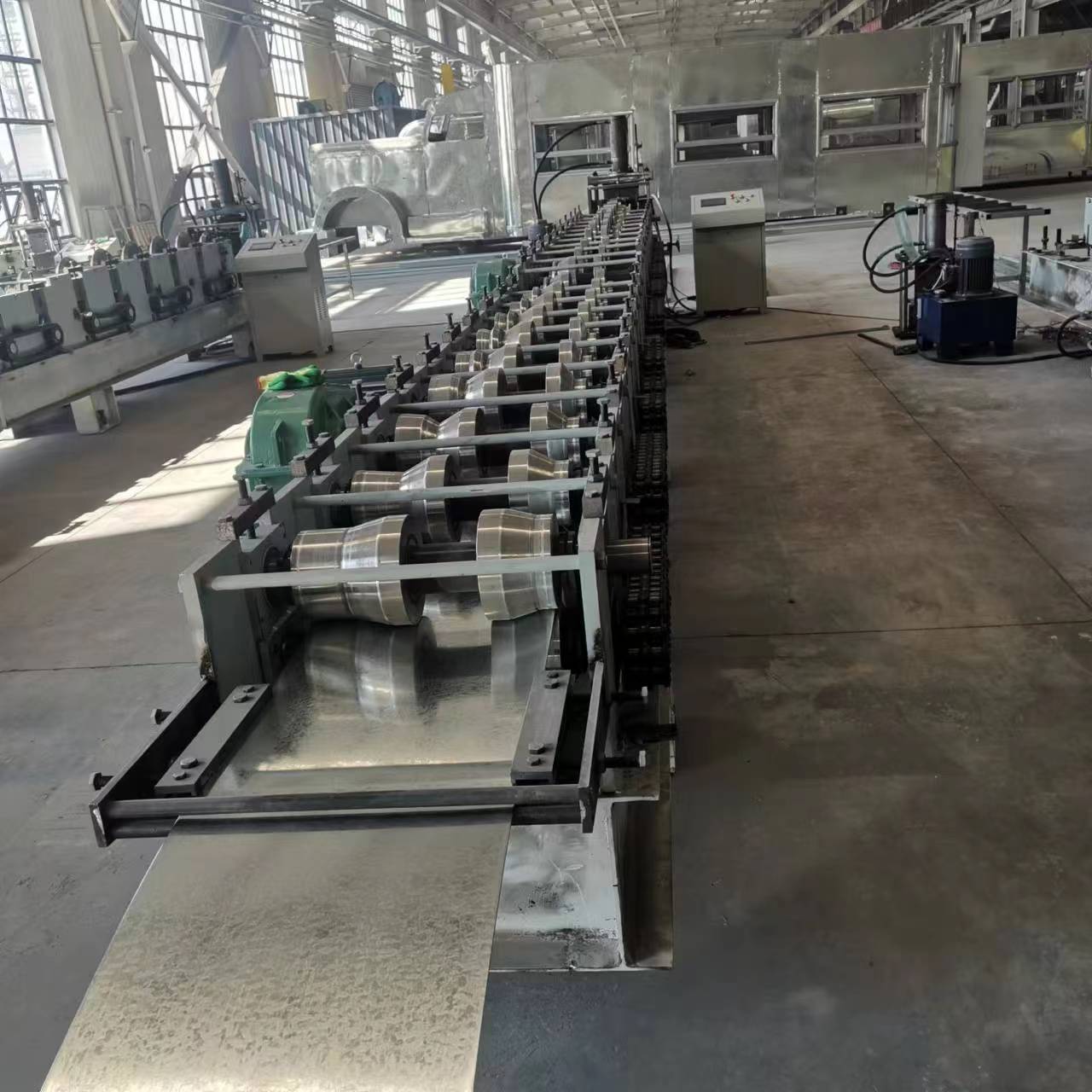 Yuanyou stainless steel container column forming mill YY-01 can be customized