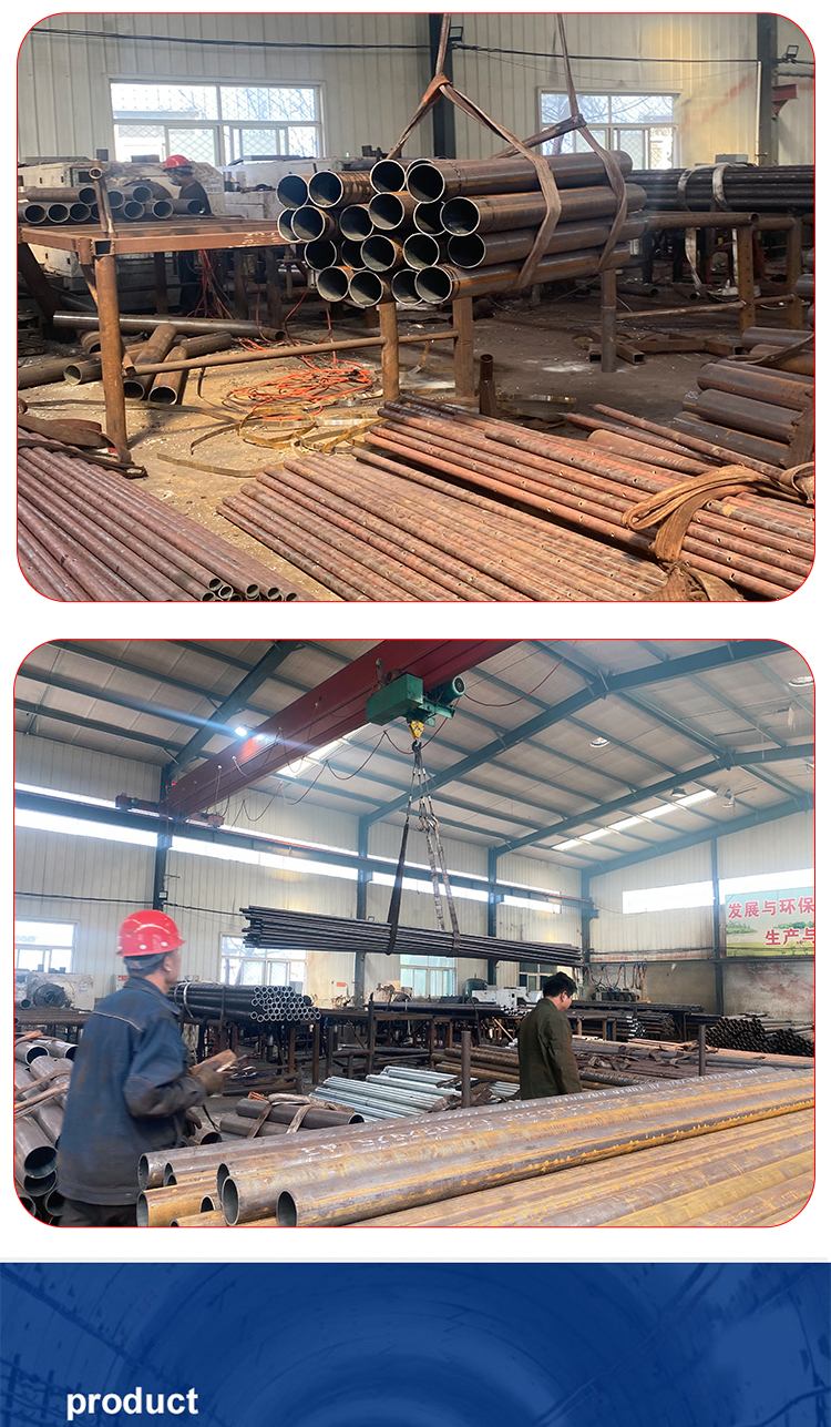 Soil nail steel flower pipe supply grouting pipe bridge pile foundation sound measurement pipe Weida Te Steel