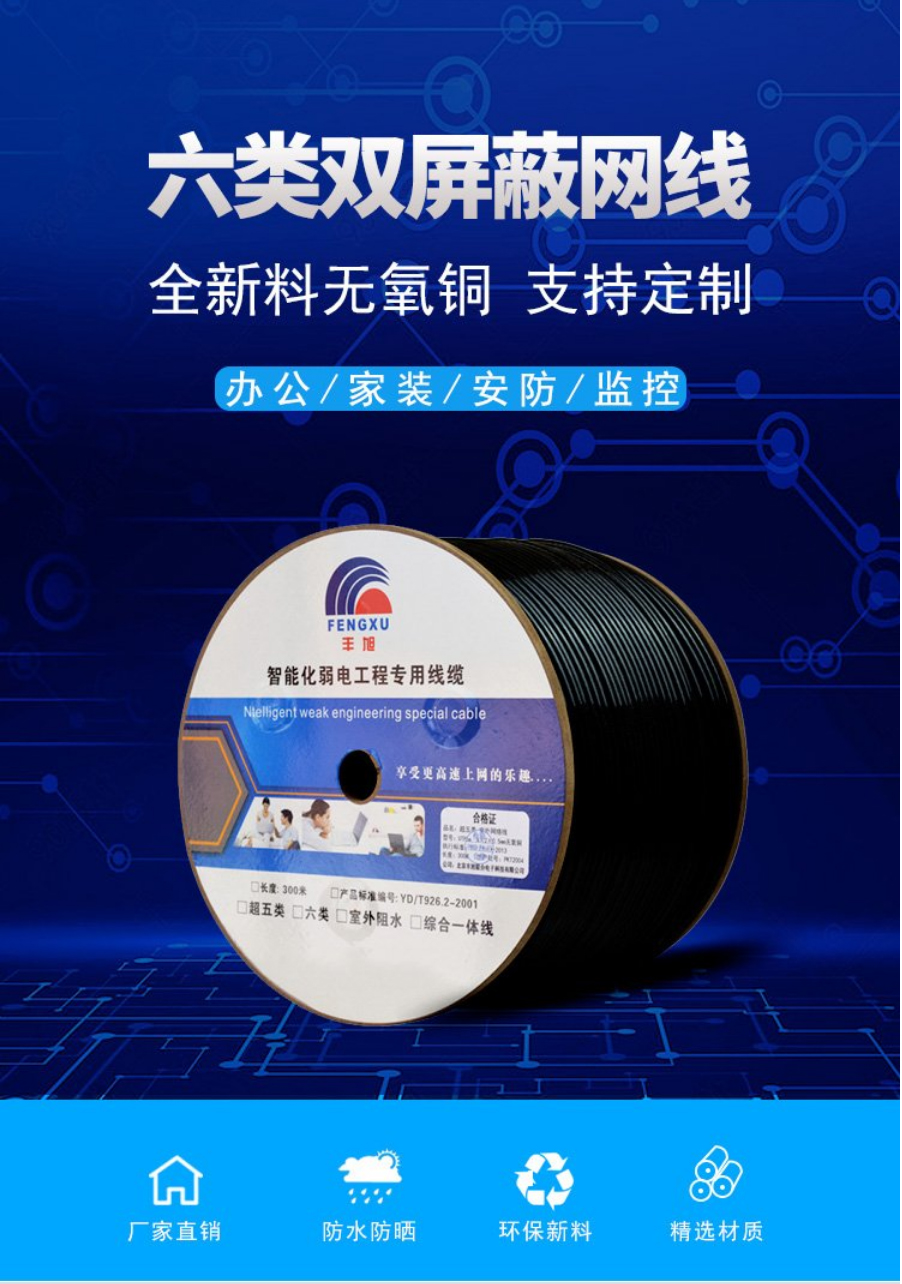 Fengxu Cable is used for cold and pressure resistant hydraulic cables on bridge piers, directly supplied from stock