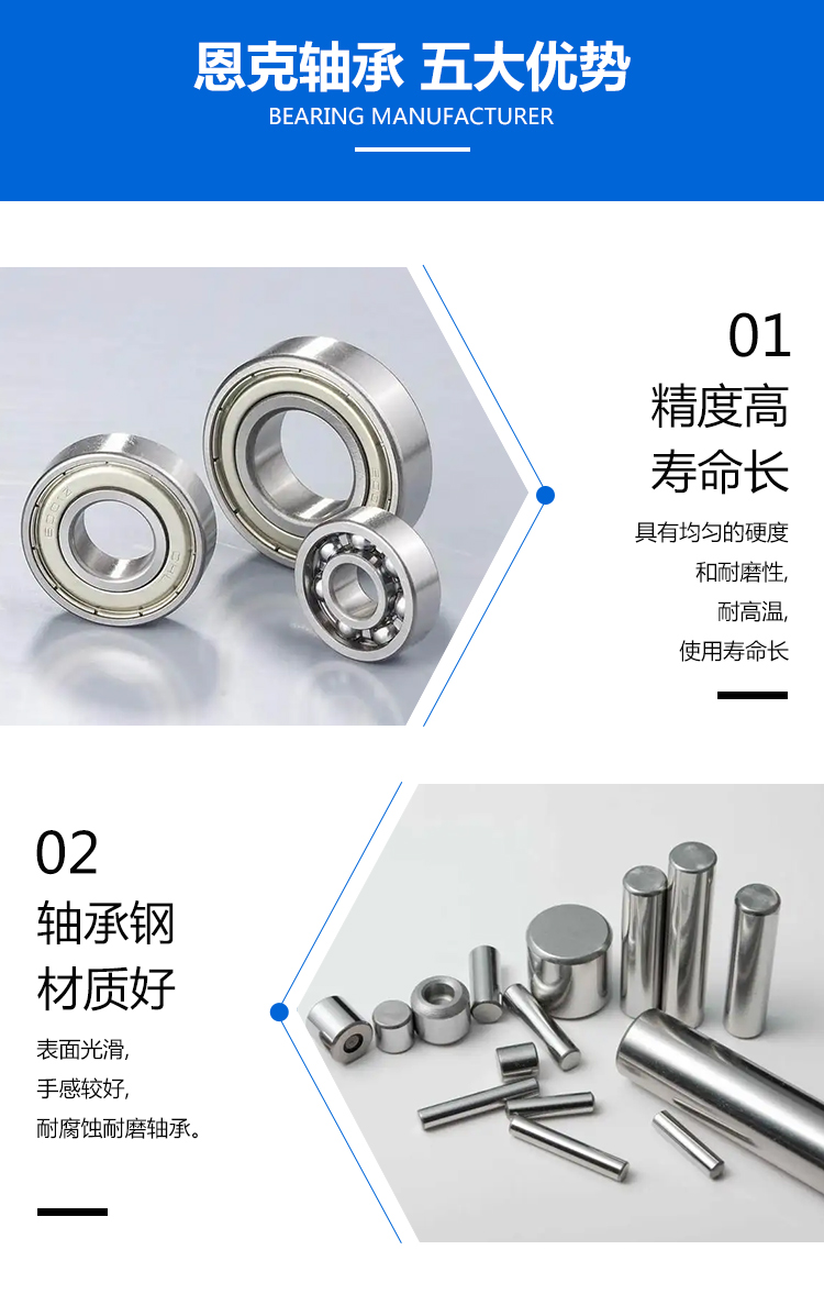 Changzhou Enke Factory Ball Bearing 6306, with complete and durable product categories at the source factory