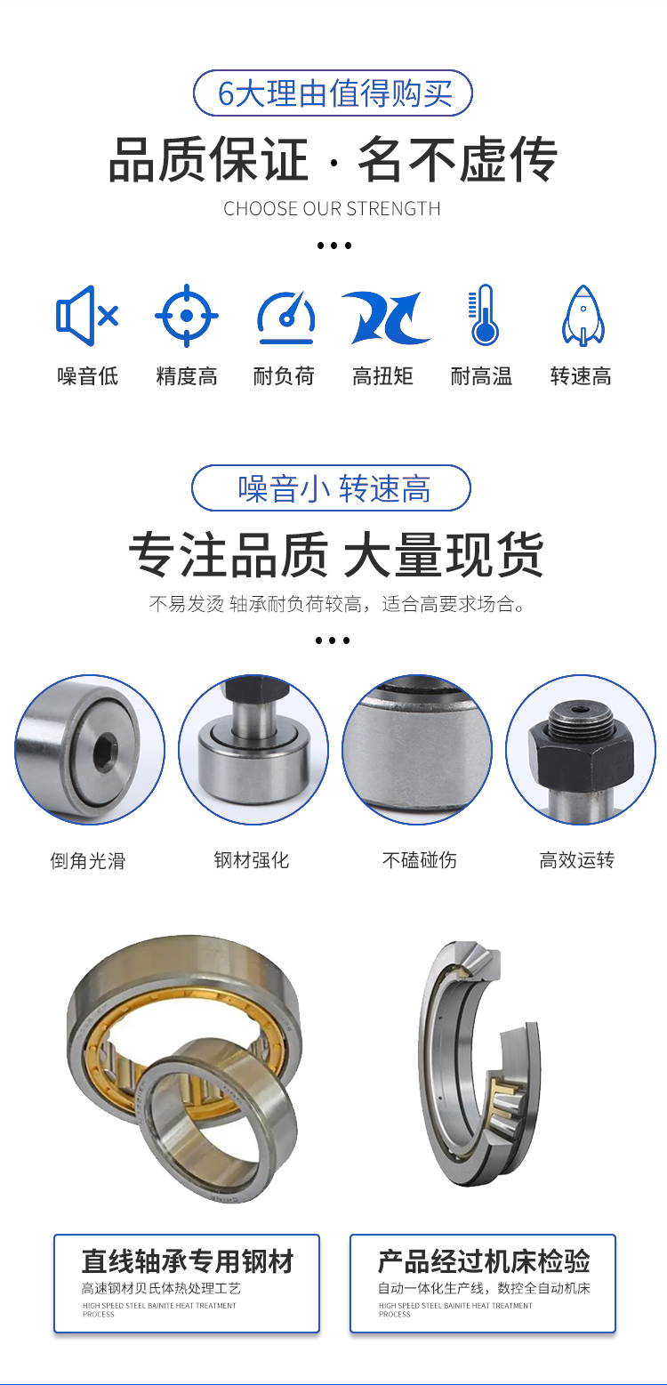 Changzhou Enke Bearing Ball Bearing 6007 Manufacturer provides sufficient and durable stock