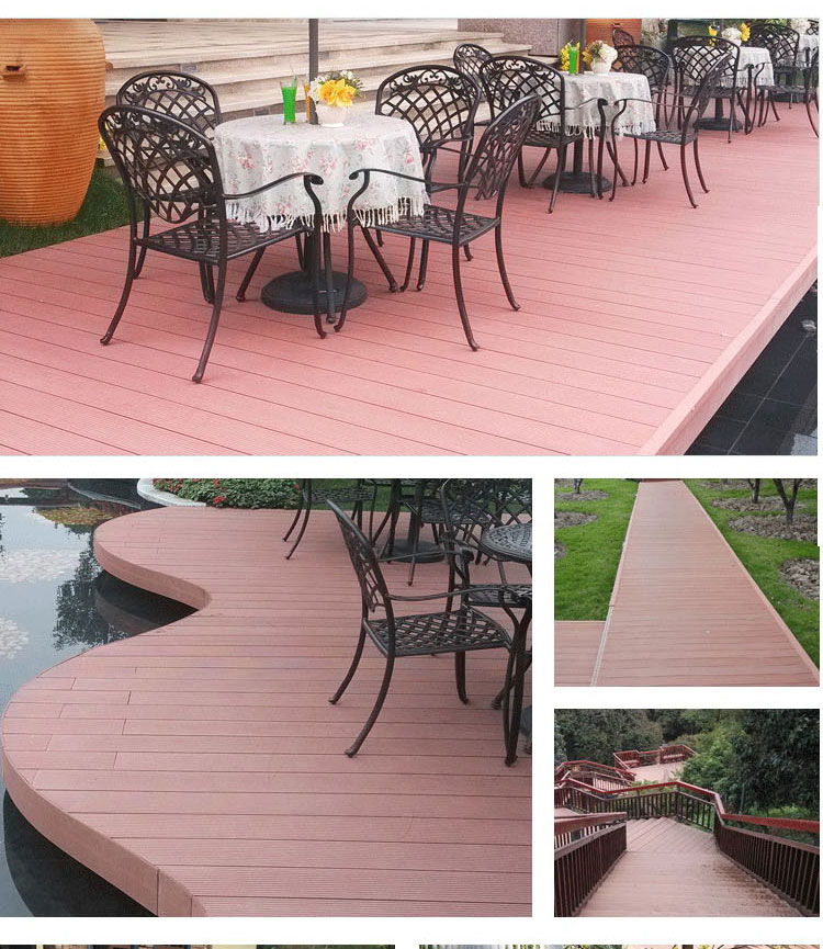 Baiqiwei Homestay Plank Road Wooden Plastic Floor Moisture-proof, Anti slip, Non rotting, Labor and Material Contracting Project