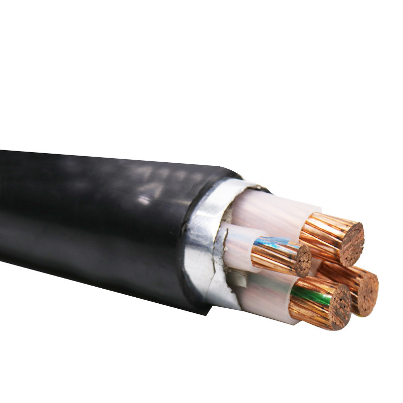 Yingrunjia YJV copper core cable 3+1 PVC insulated cable four core cable