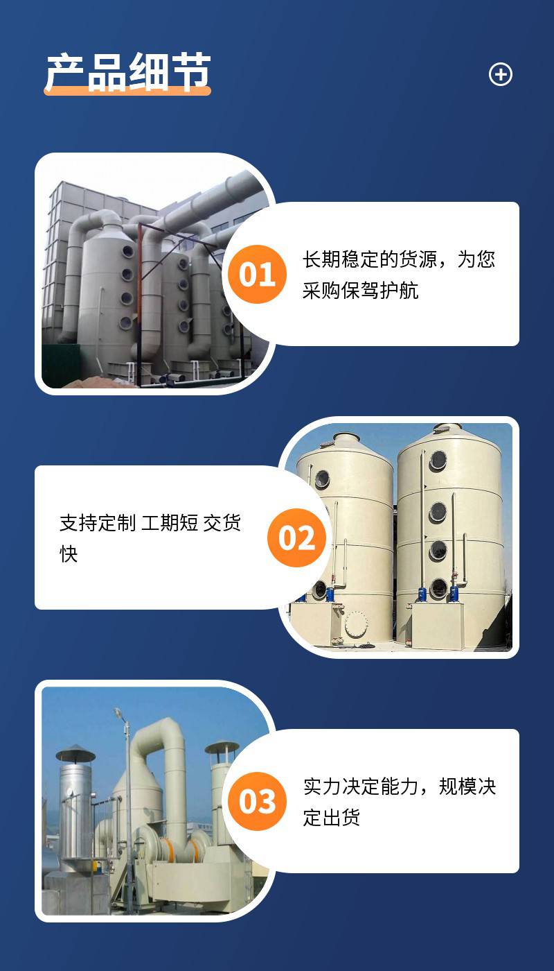 Hongpan Environmental Protection HPPL591 Spray Painting Room Waste Gas Purification Electroplating Waste Gas Treatment Environmental Protection Equipment Customization