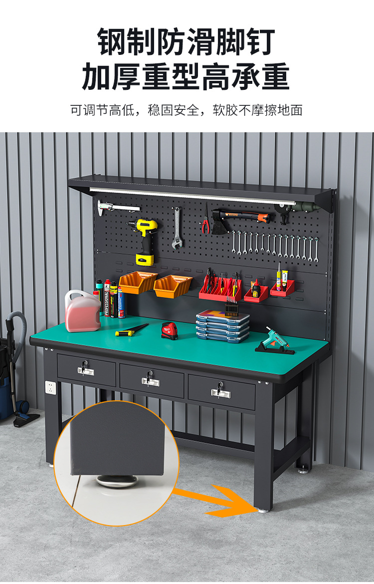 New anti-static workbench Workshop maintenance bench Bench worker operation bench Heavy duty workbench Assembly line operation bench