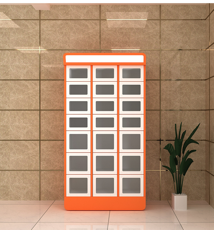 Customized intelligent food retrieval cabinets by manufacturers, contactless self pickup cabinets for schools, insulation, heating, disinfection, delivery and storage cabinets