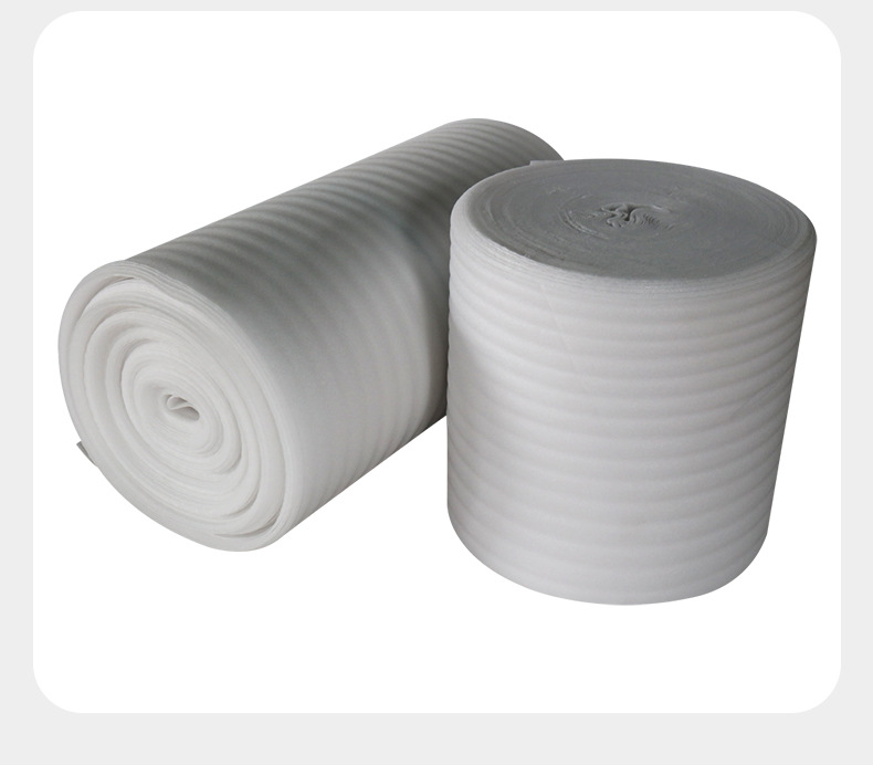 Wholesale pearl cotton coil manufacturers directly supply high-density thickened shockproof logistics packaging materials, fillers, foam cotton