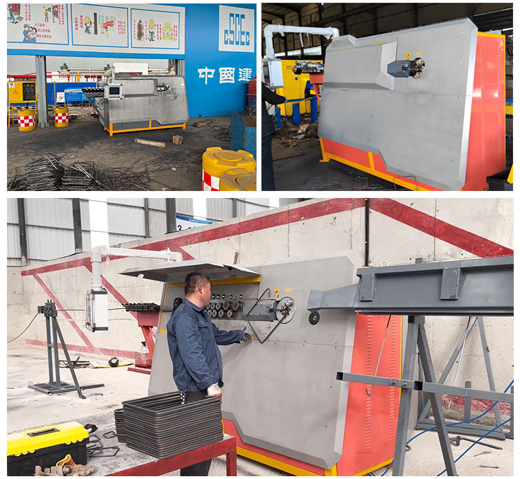 Haihui Equipment Straightening, Bending, and Hooping Integrated Machine Hooping, Plate, and Reinforcement Machine Double Line Bending, One Machine Forming