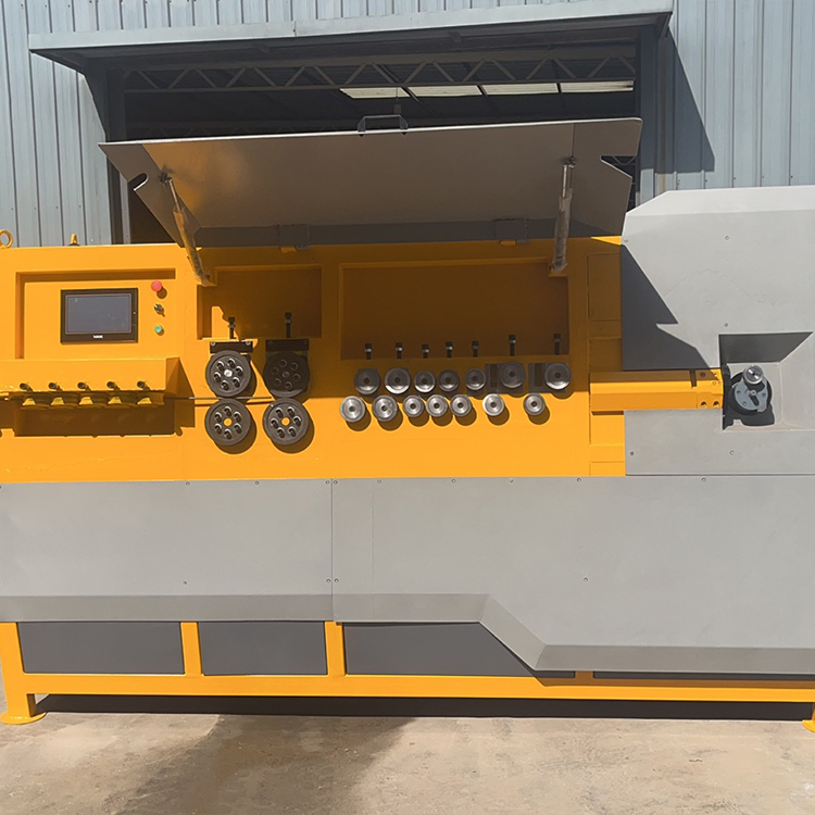 Mechanical double line bending efficiency of steel bar bending machine is high, and hydraulic stirrup machine is intelligent and easy to use