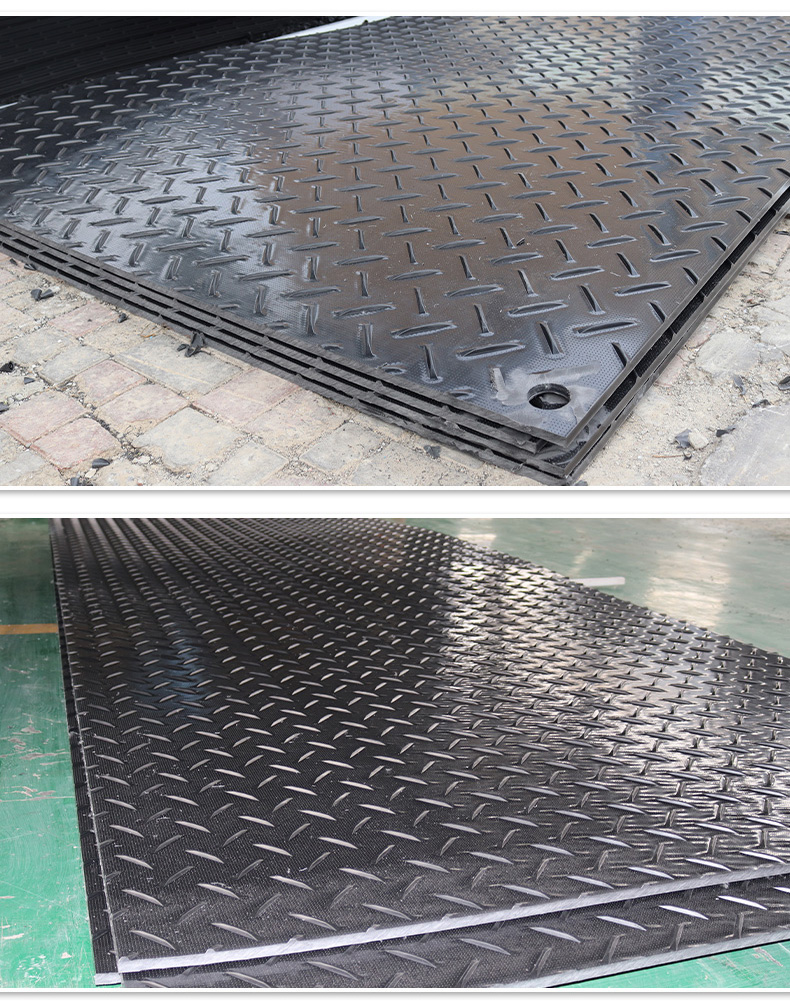 Kangte double-sided modified road substrate high-density wear-resistant small pattern heavy-duty mechanical engineering paving board