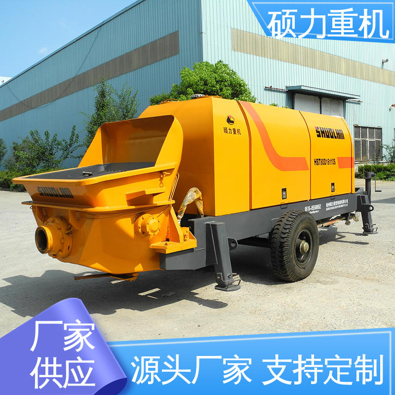 One stop service tunnel concrete delivery pump rapid delivery engineering construction hydraulic heavy machine