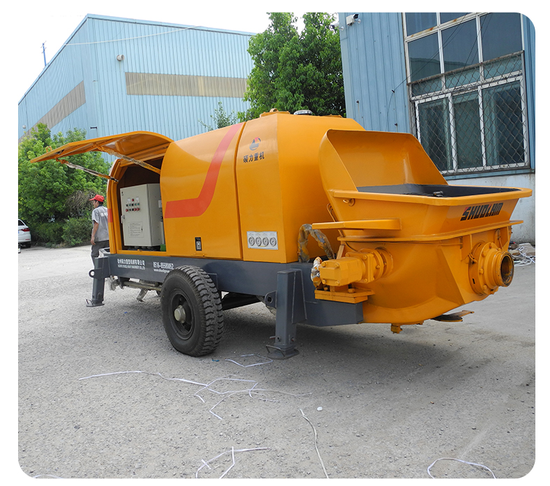 Convenient to use for concrete delivery pump diversion tunnel, secondary structural column pouring pump, heavy lifting machine