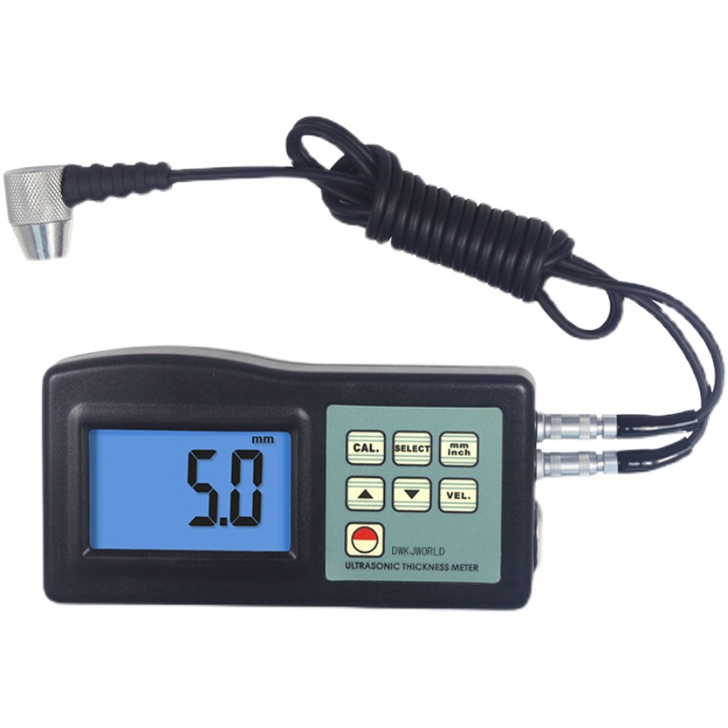 DWKJWORLD Metal Ultrasonic Thickness Gauge DW7141 Set